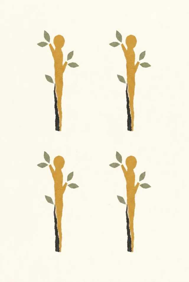 완드의 4 카드 그림