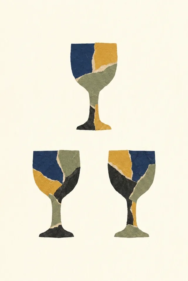 컵의 3 카드 그림