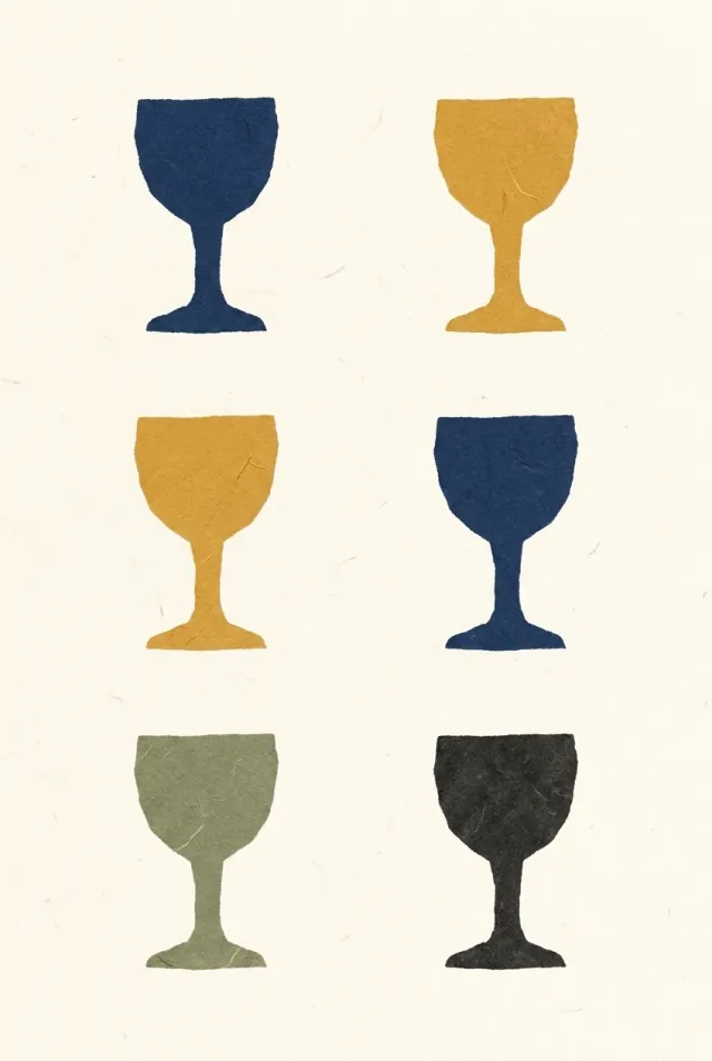 컵의 6 카드 그림