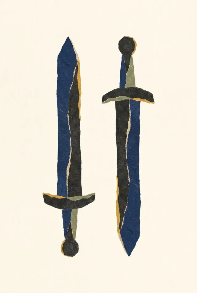 소드의 2 카드 그림