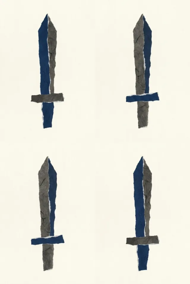 소드의 4 카드 그림