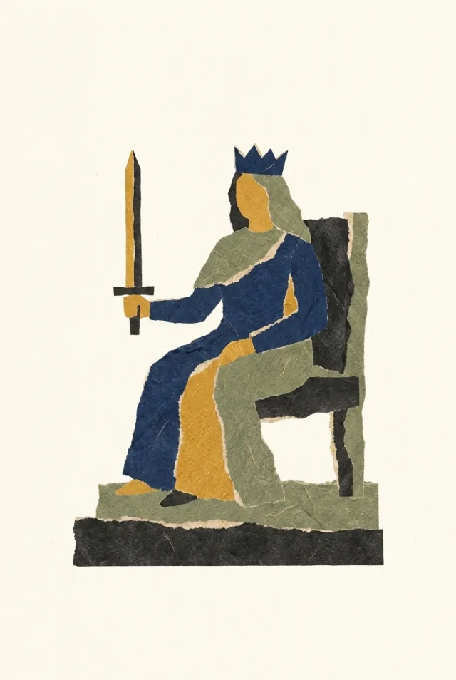소드의 여왕 카드 그림